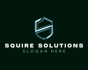 Security Consultant Letter S logo design