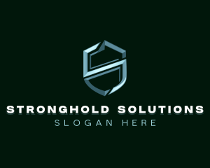 Security Consultant Letter S logo design