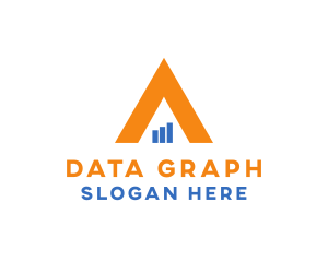 Chart - Pyramid Bar Chart logo design