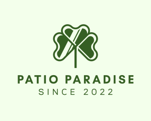Patio - House Clover Leaf Yard logo design