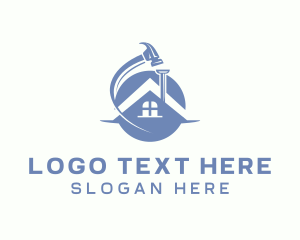 Hammer - Hammer Roofing Construction logo design