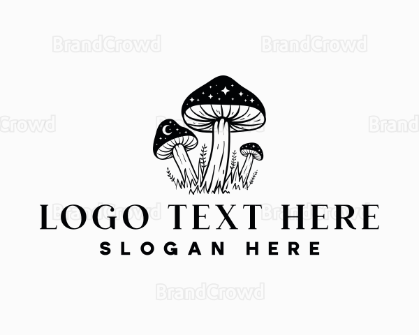 Magical Mushroom Stars Logo
