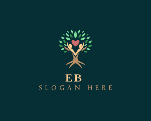 Wellness - Community Heart Tree logo design