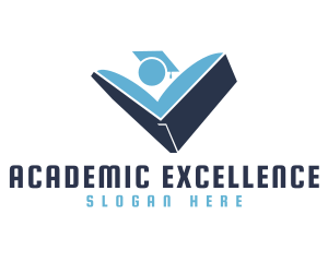 Scholarship - Academic Learning Institute logo design