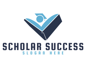 Scholarship - Academic Learning Institute logo design