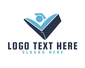 Notebook - Academic Learning Institute logo design