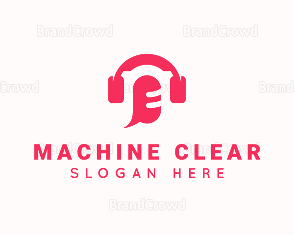 Microphone Headphone Streaming Logo