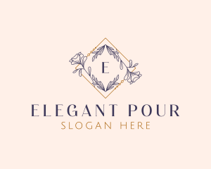 Floral Stylist Beauty logo design