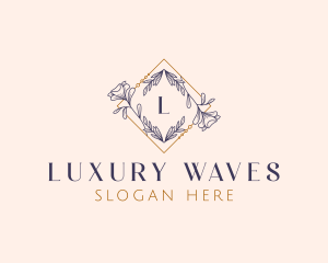 Floral Stylist Beauty logo design