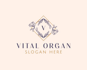 Floral Stylist Beauty logo design