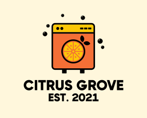 Citrus - Citrus Washing Machine logo design