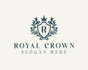 Royal Decorative Shield logo design