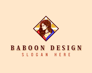 Woman Filipina Beauty Logo