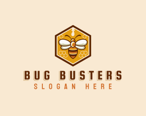 Bee Hive Honey logo design