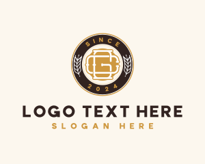 Hop - Beer Brewery Letter GC logo design