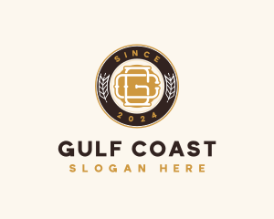 Beer Brewery Letter GC logo design