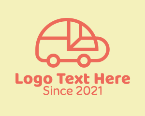 Toy Store - Orange Toy Car logo design