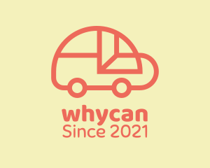 Daycare Center - Orange Toy Car logo design