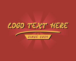 Retro Hipster Business Logo