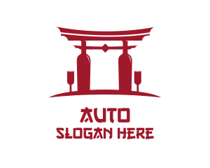 Asian Temple Wine Logo