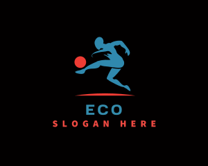 Sport Soccer Player Logo