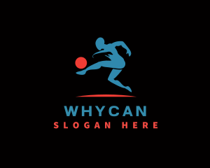 Sport Soccer Player Logo