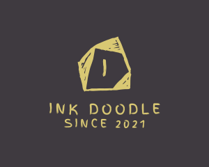 Kindergarten Scribble Doodle logo design