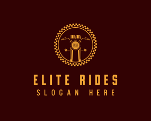 Motorcycle Motorbike Ride logo design