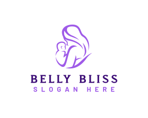 Pregnancy - Mother Baby Pediatrics logo design