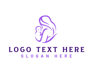 Pregnancy - Mother Baby Pediatrics logo design