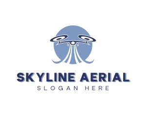 Aerial - Aerial Drone Racing logo design