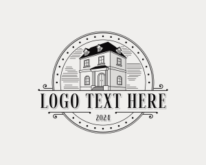 Vintage - House Builder Architecture logo design