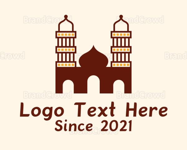 Islam Religious Structure Logo