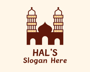 Islam Religious Structure Logo