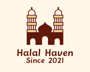 Islamic - Islam Religious Structure logo design