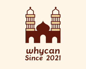 Eid- Al-fitr - Islam Religious Structure logo design