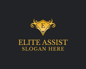 Elite Hotel Letter logo design