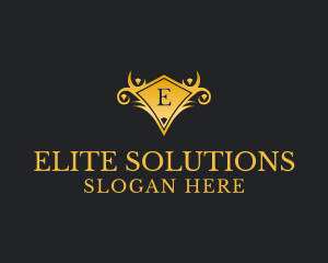 Elite Hotel Letter logo design