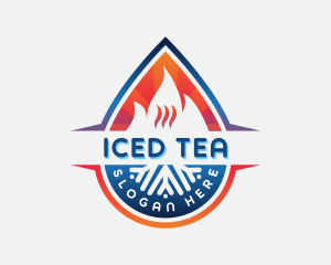 Fire Ice Thermal logo design