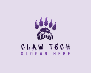 Mountain Bear Claw logo design