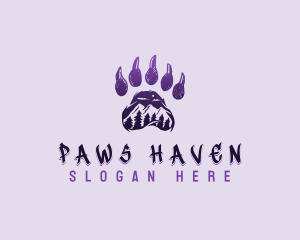 Mountain Bear Claw logo design