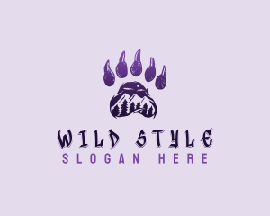 Mountain Bear Claw logo design