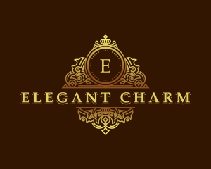 Elegant Ornamental Boutique logo design