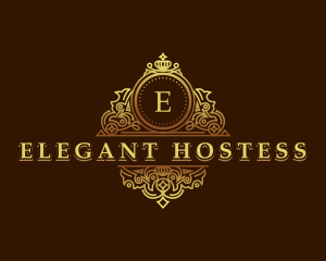 Elegant Ornamental Boutique logo design