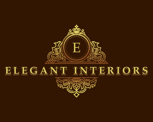 Elegant Ornamental Boutique logo design