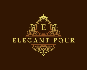 Elegant Ornamental Boutique logo design