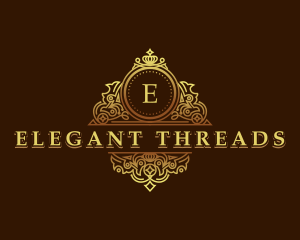 Elegant Ornamental Boutique logo design