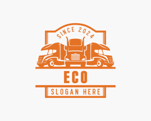 Haulage - Logistics Truck Movers logo design