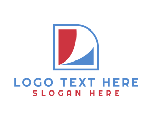 Invest - Business Letter D logo design
