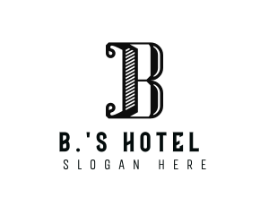 Antique Brand Letter B logo design